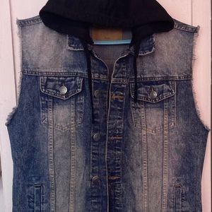 Oversized women denim jacket